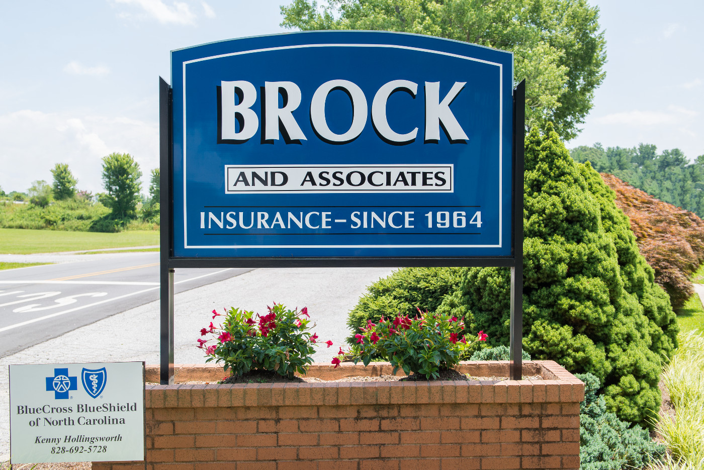 Brock Insurance Sign